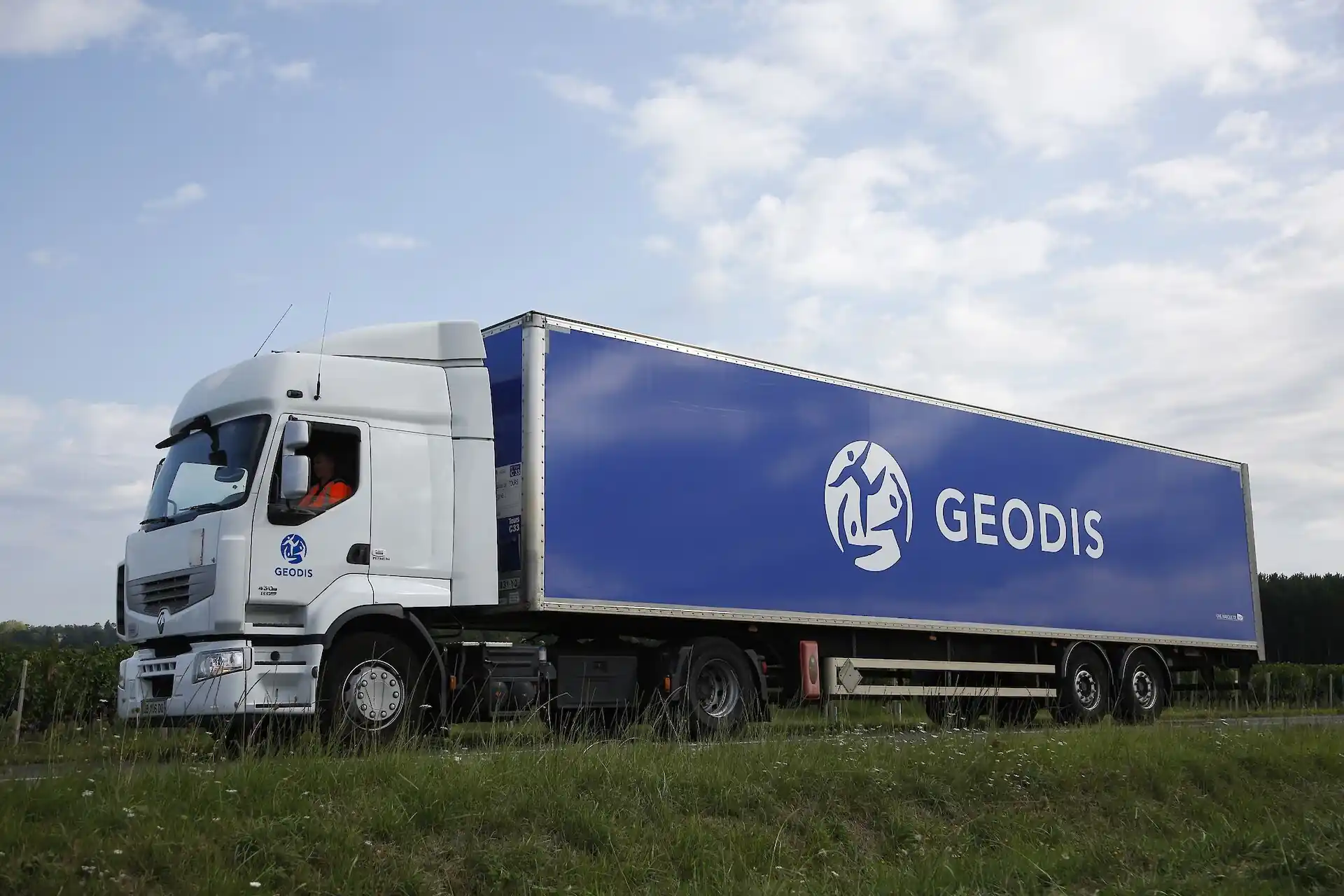 Werken bij Geodis - Vrachtwagen van Geodis